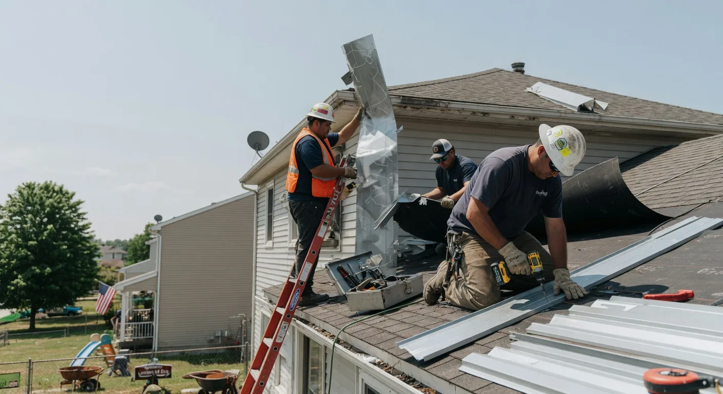 Metal Roofing Installation in Sparks, OK near me